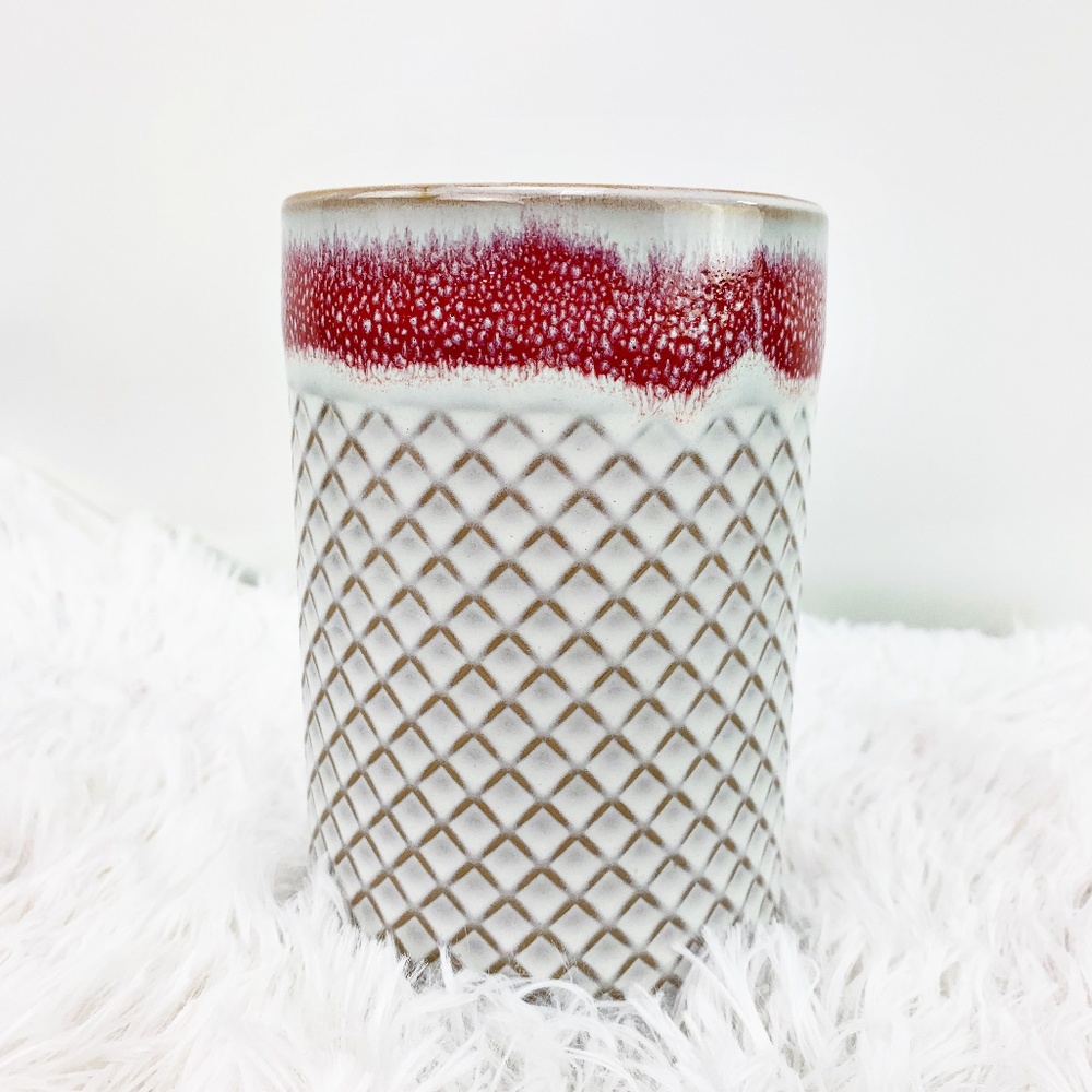 Ceramic Brush Jar Canister Mug Pencil Holder